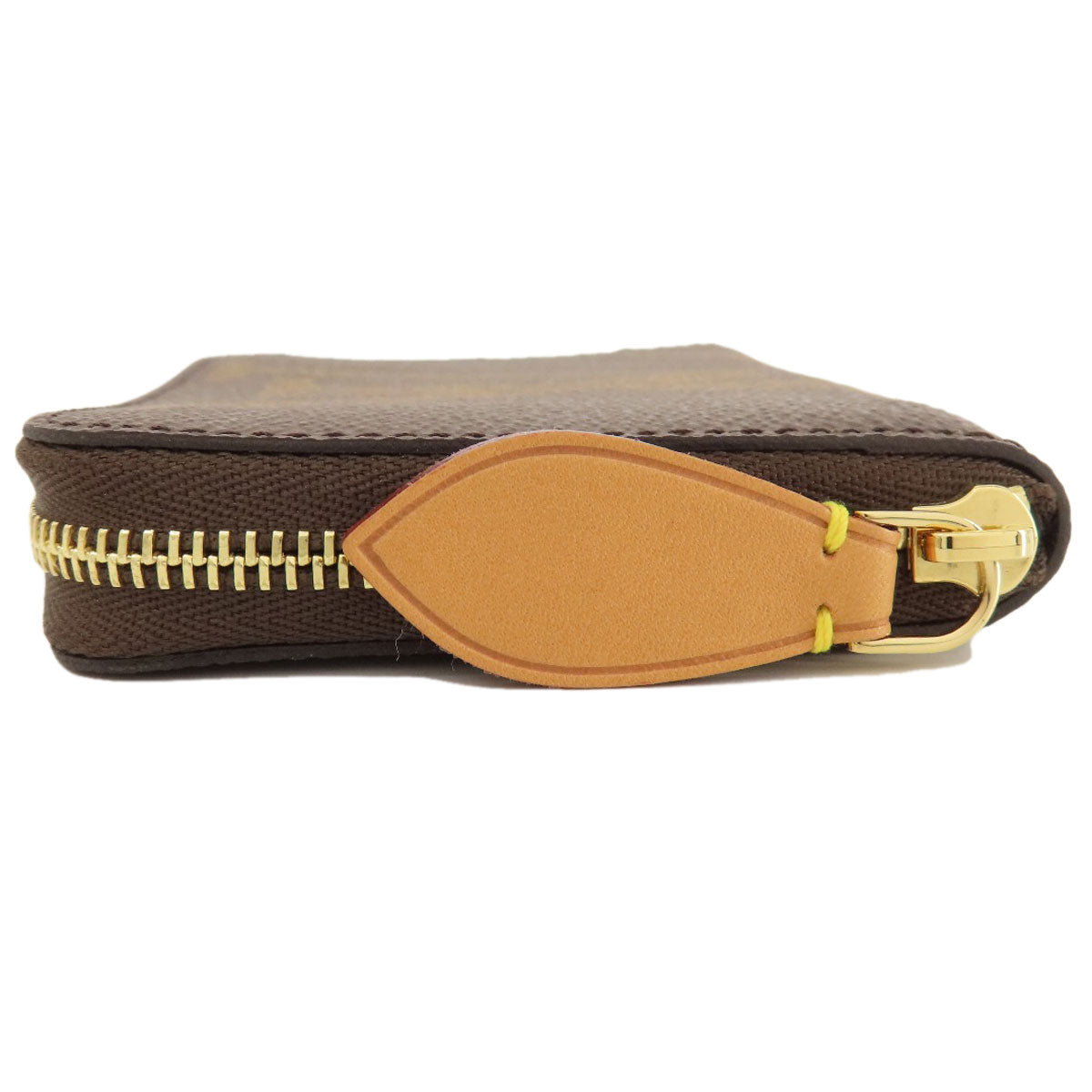 LOUIS VUITTON Coin case M67690 Giant monogram canvas Brown Zippy Coin Purse Monogram Giant Women Used