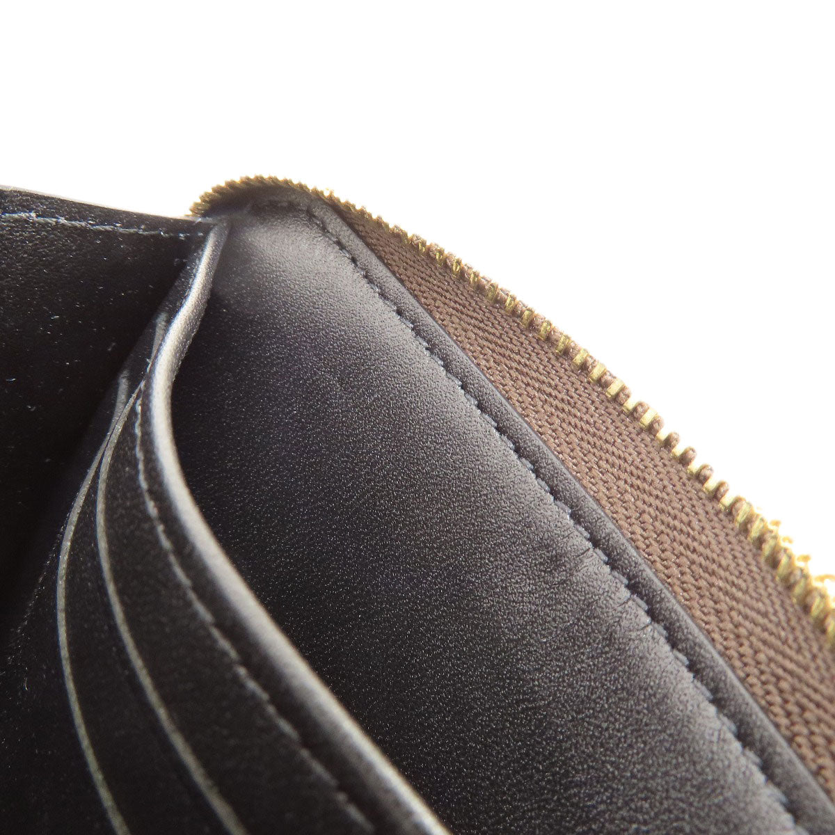 LOUIS VUITTON Coin case M67690 Giant monogram canvas Brown Zippy Coin Purse Monogram Giant Women Used