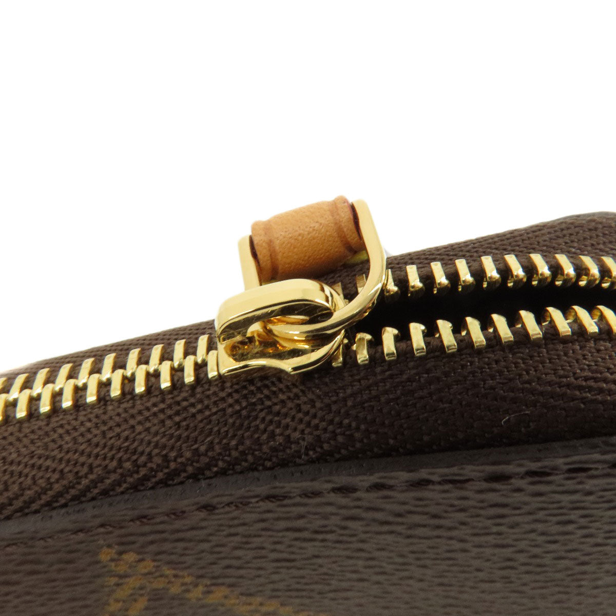LOUIS VUITTON Coin case M67690 Giant monogram canvas Brown Zippy Coin Purse Monogram Giant Women Used