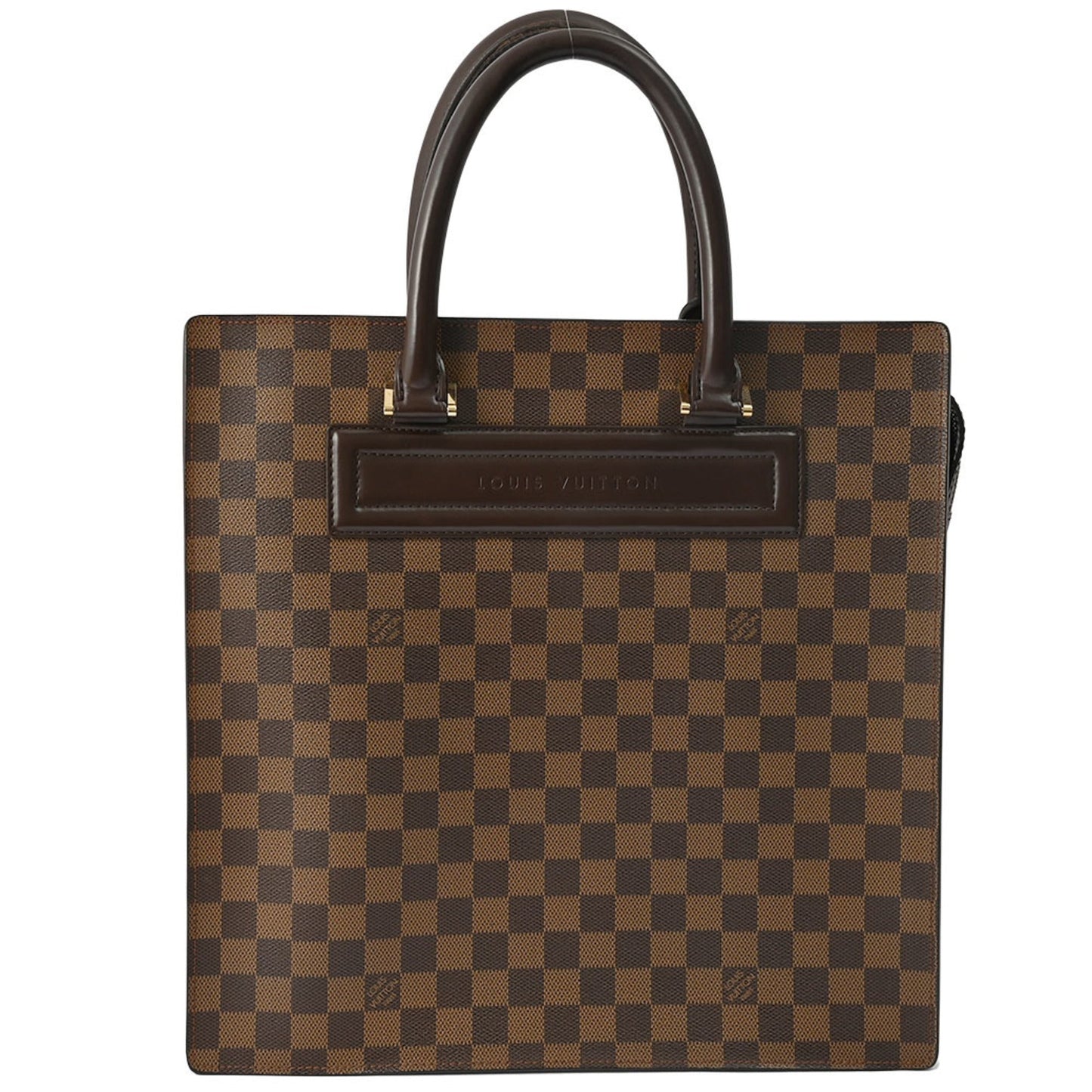 Louis Vuitton Damier Canvas Ebene Or Canvas Damier Canvas Handbag Tote Bag