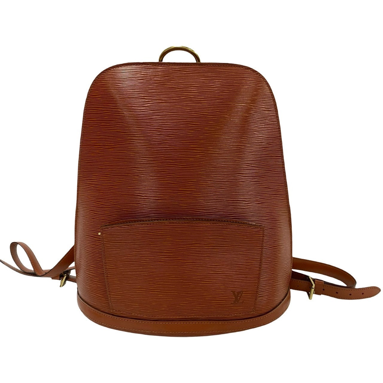 LOUIS VUITTON Backpack Epi Leather Brown Epi Coblanc