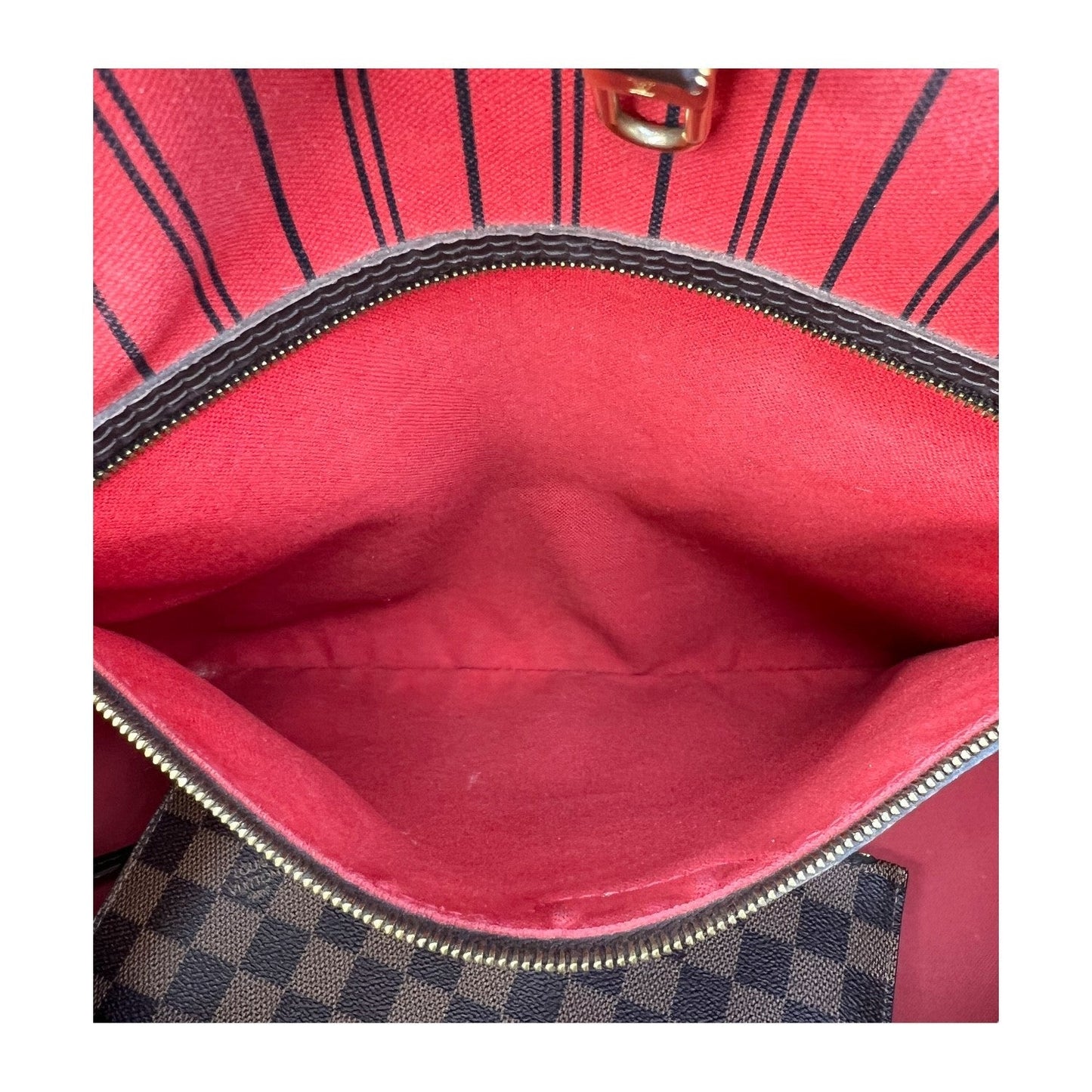 Louis Vuitton Damier Ebene Neverfull w/ Pouch GM