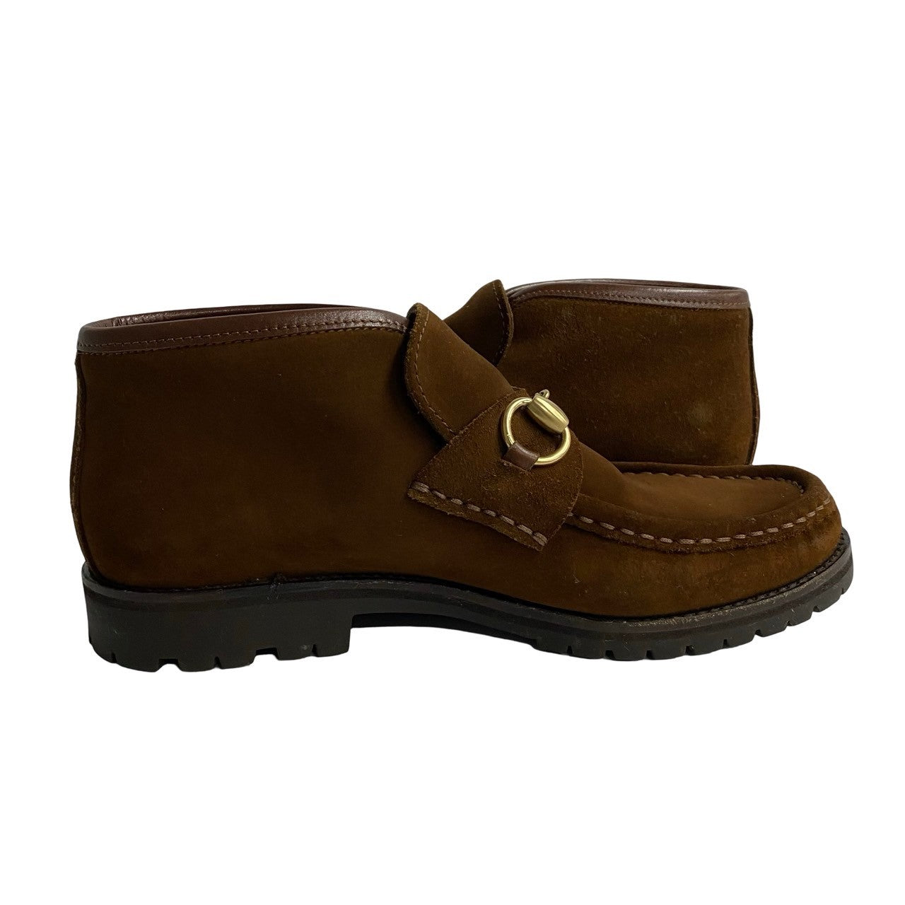 GUCCI boots Suede Brown