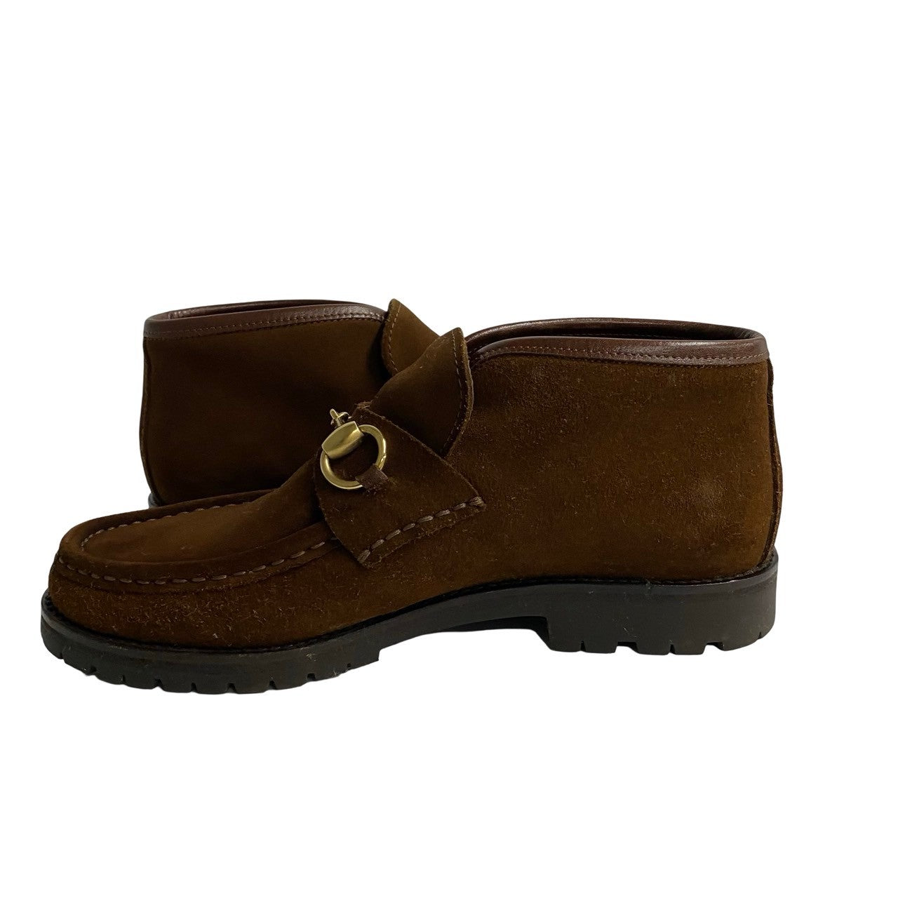 GUCCI boots Suede Brown