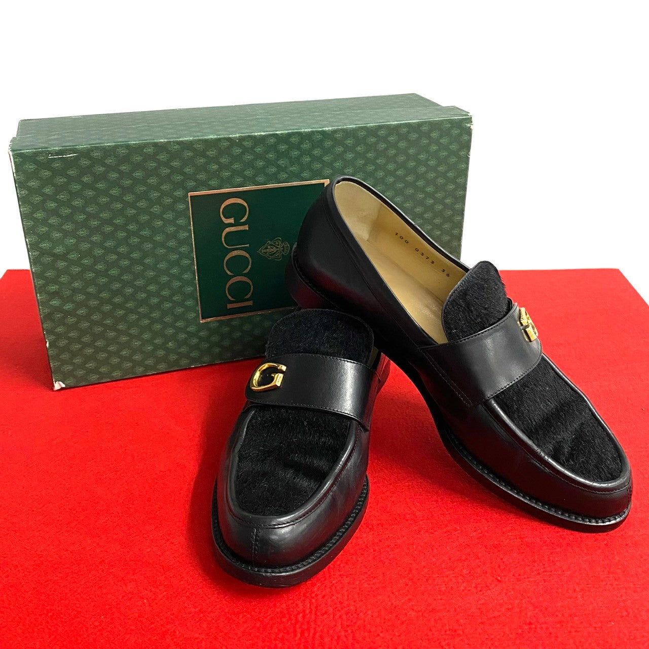 GUCCI loafers Harako black 36