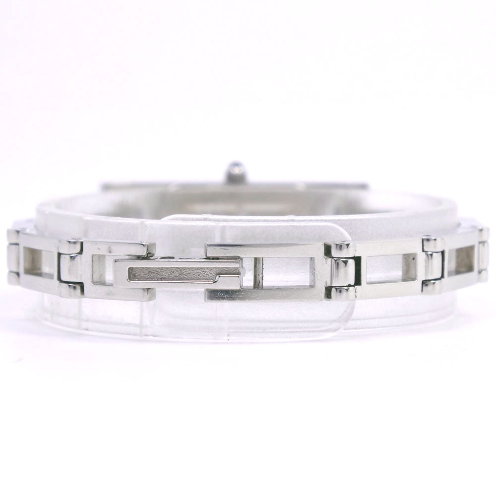 GUCCI Watches Quartz 3900L Stainless Steel Silver 2P diamond Pink shell dial Women Used