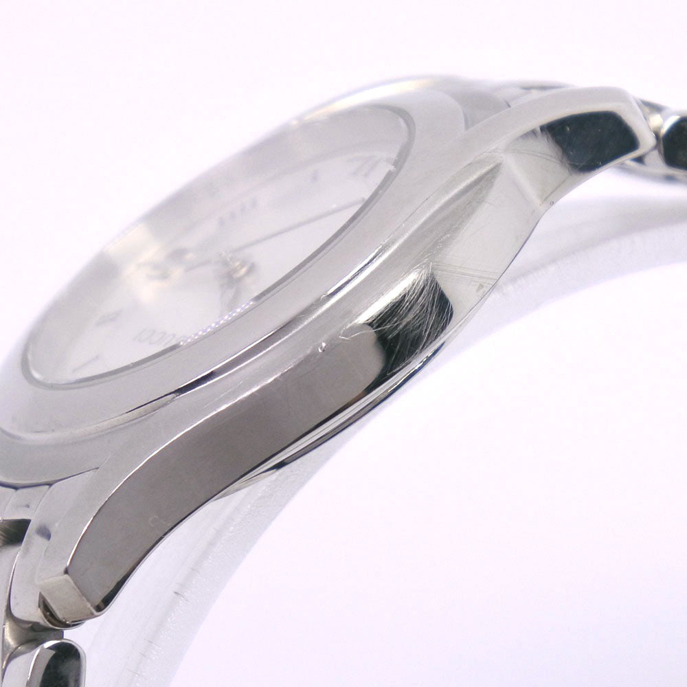 GUCCI Watches Quartz 5500L Stainless Steel Silver Silver dial Women Used