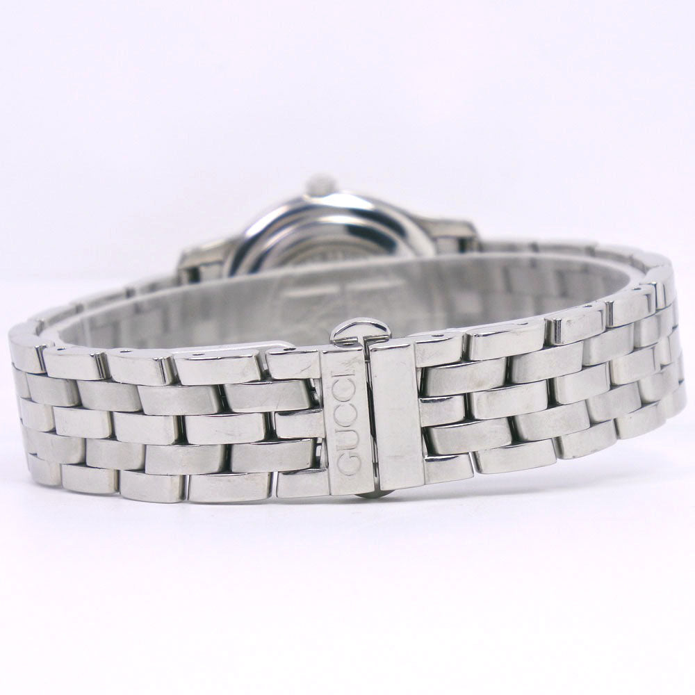 GUCCI Watches Quartz 5500L Stainless Steel Silver Silver dial Women Used