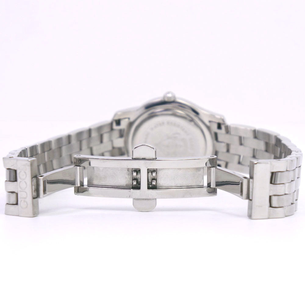 GUCCI Watches Quartz 5500L Stainless Steel Silver Silver dial Women Used