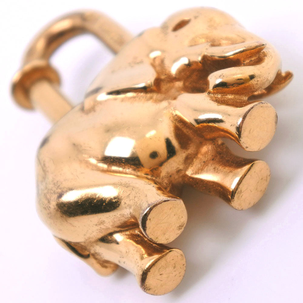 HERMES charm Plated Gold gold Animal motif Women Used
