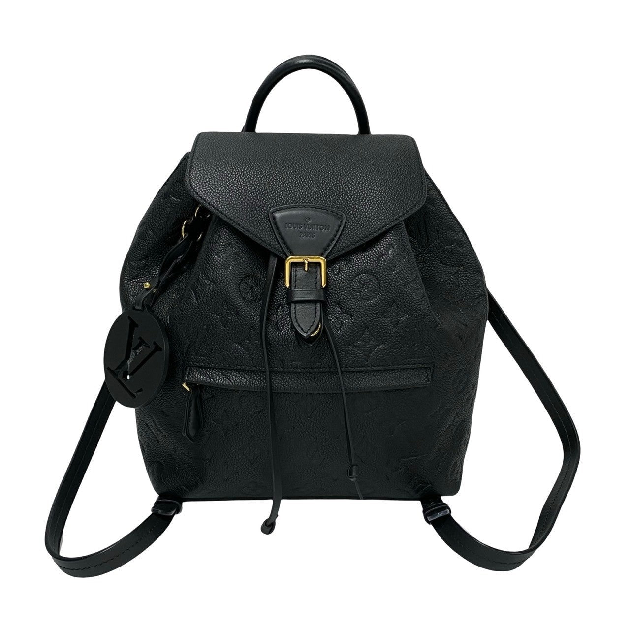 LOUIS VUITTON Backpack Monogram Ann Platt black Monogram Ann Platt Montsouris PM