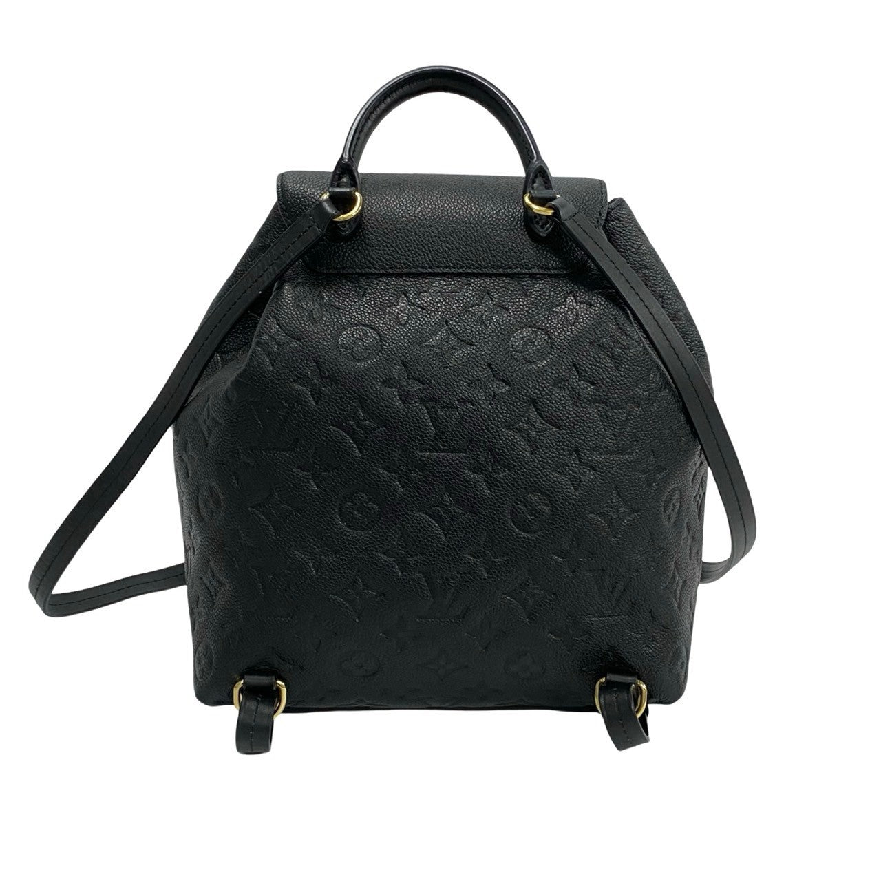 LOUIS VUITTON Backpack Monogram Ann Platt black Monogram Ann Platt Montsouris PM
