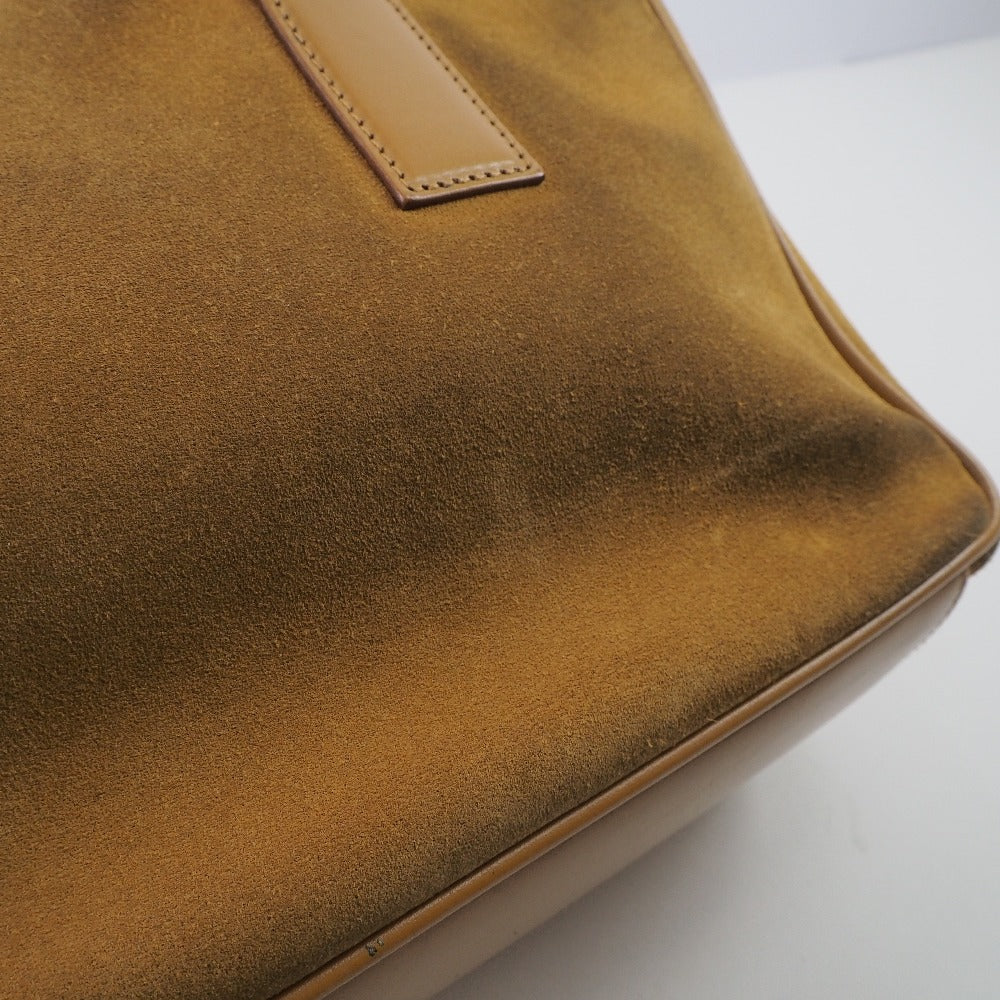GUCCI Handbag 000.0844 Suede, Leather Camel Women Used