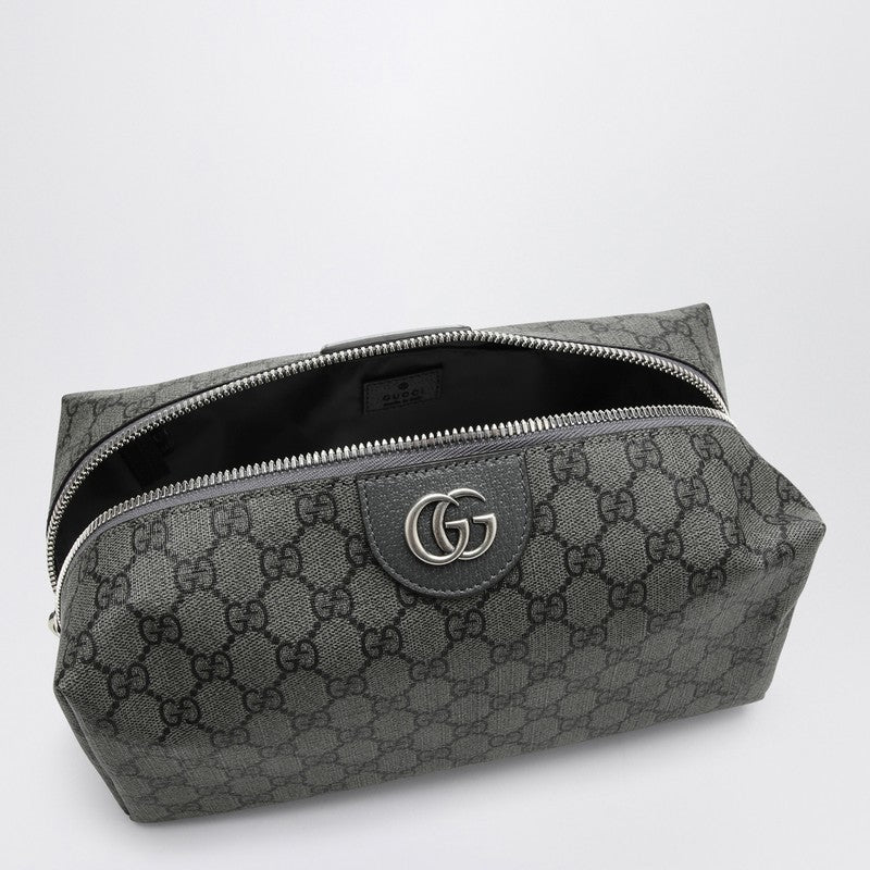 Gucci Gg Supreme Fabric Ophidia Beauty Grey/Black Men