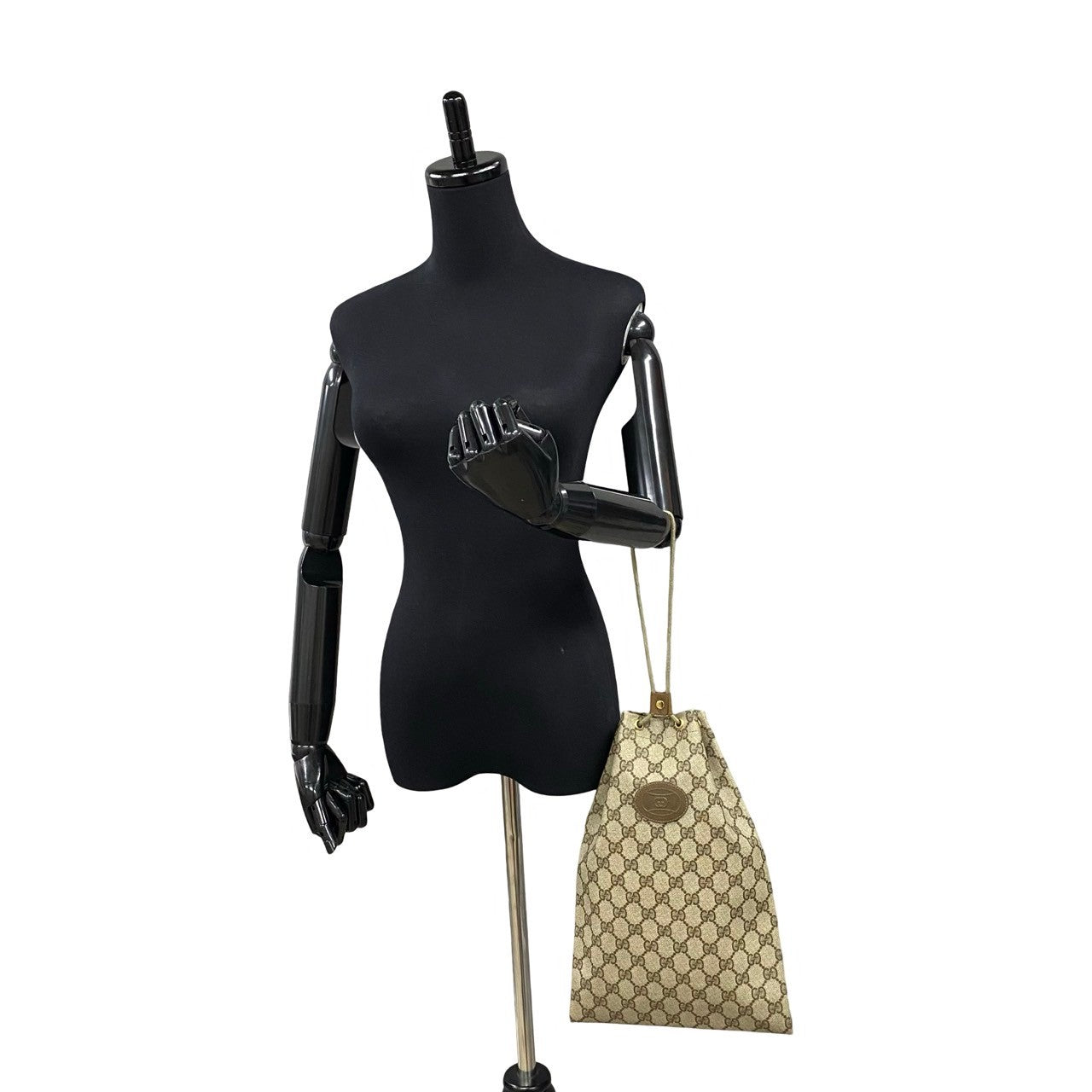 GUCCI Handbag leather Brown