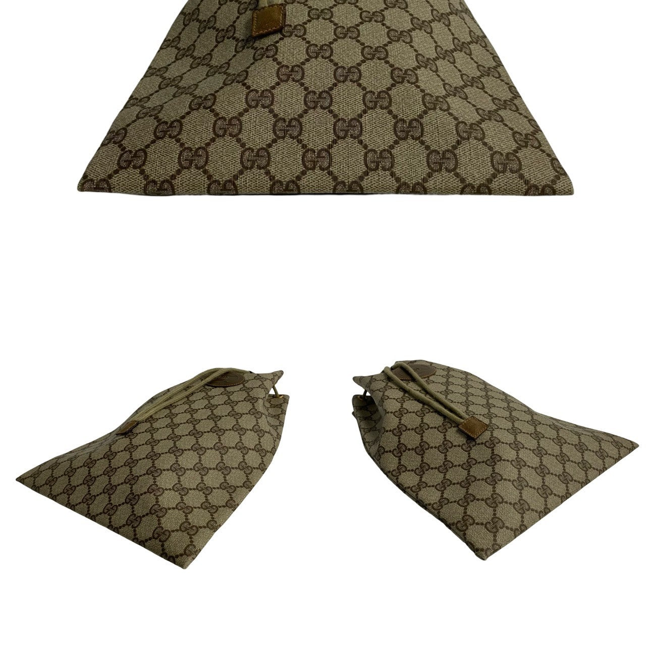 GUCCI Handbag leather Brown
