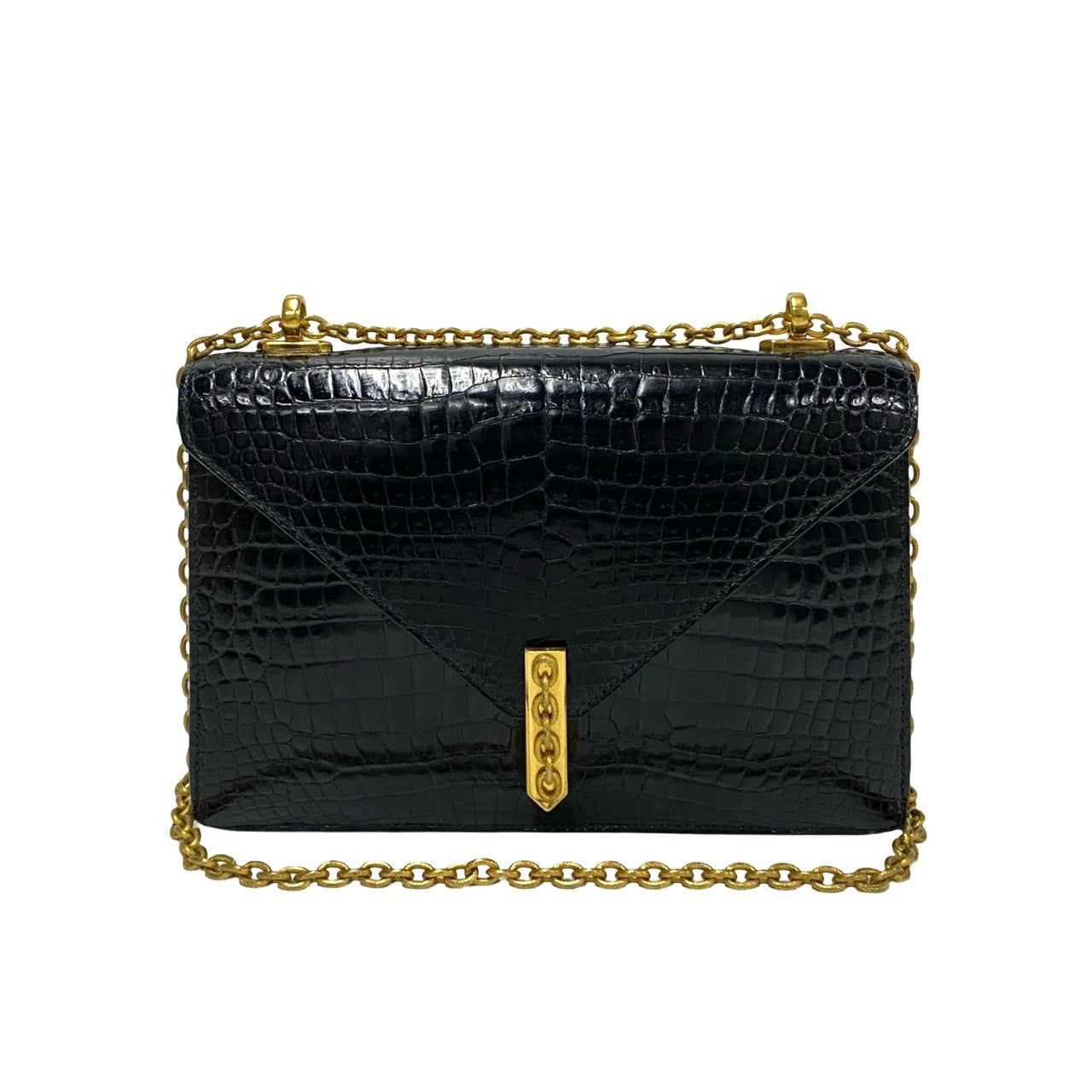 HERMES Shoulder Bag Polosus black Alcazar Women Used