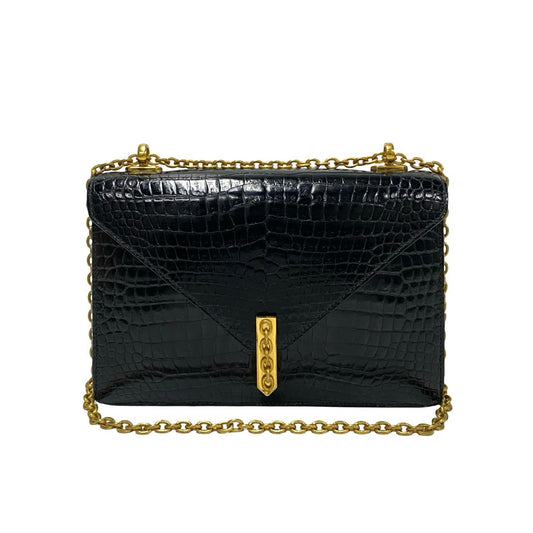 HERMES Shoulder Bag Polosus black Alcazar Women Used