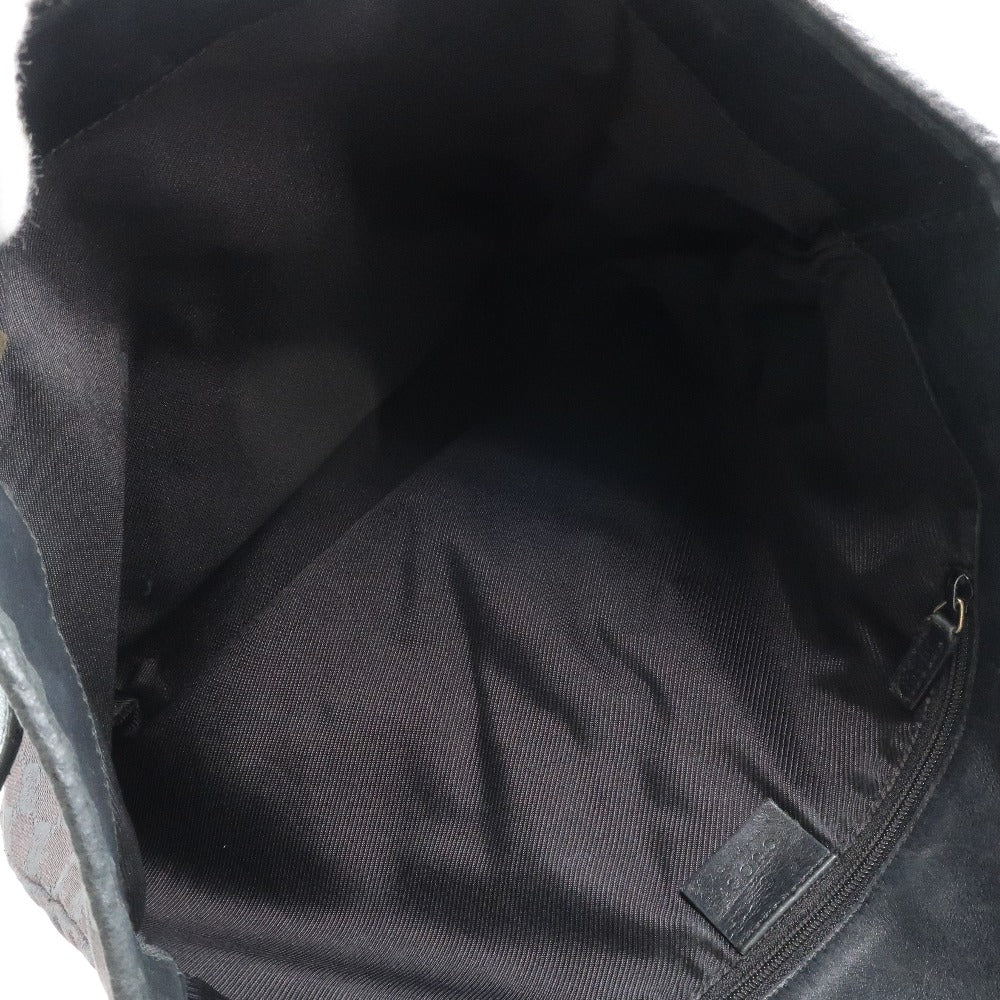 GUCCI Handbag 002.1098 GG canvas black Bucket bag unisex(Unisex) Used