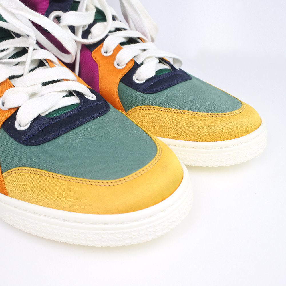 GUCCI sneakers 258195 Nylon multicolor High cut Women 381/2 Used