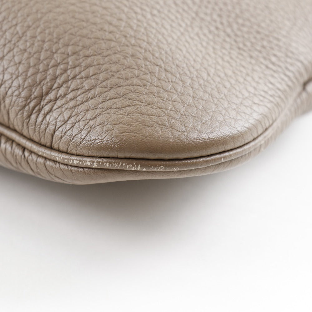 HERMES Business bag Togo Brown Edit Women Used