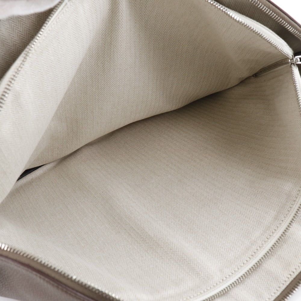 HERMES Business bag Togo Brown Edit Women Used
