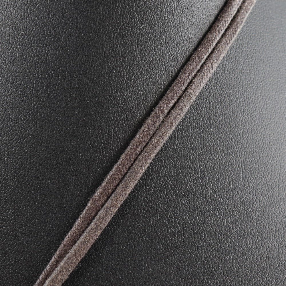 HERMES Necklace Buffalo horn Brown Women Used