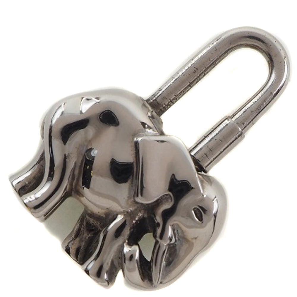 HERMES Cadena metallic Silver