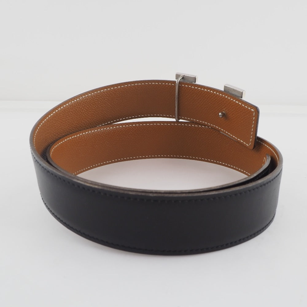 HERMES belt Epsom, metal black *Sold product (outlet) Constance H belt 70 Women 70 Used