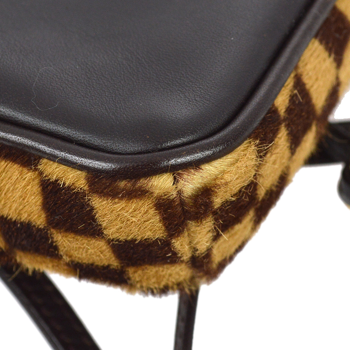 Louis Vuitton 2001 Damier Sauvage Gazelle Bum Bag M92130