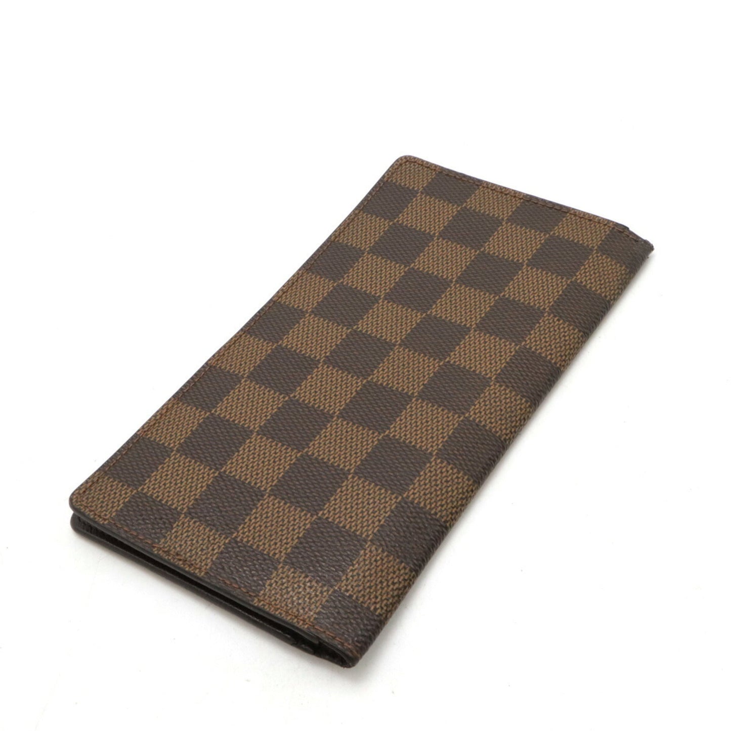 Louis Vuitton Damier Pvc Long Bill Wallet (Bi-Fold)