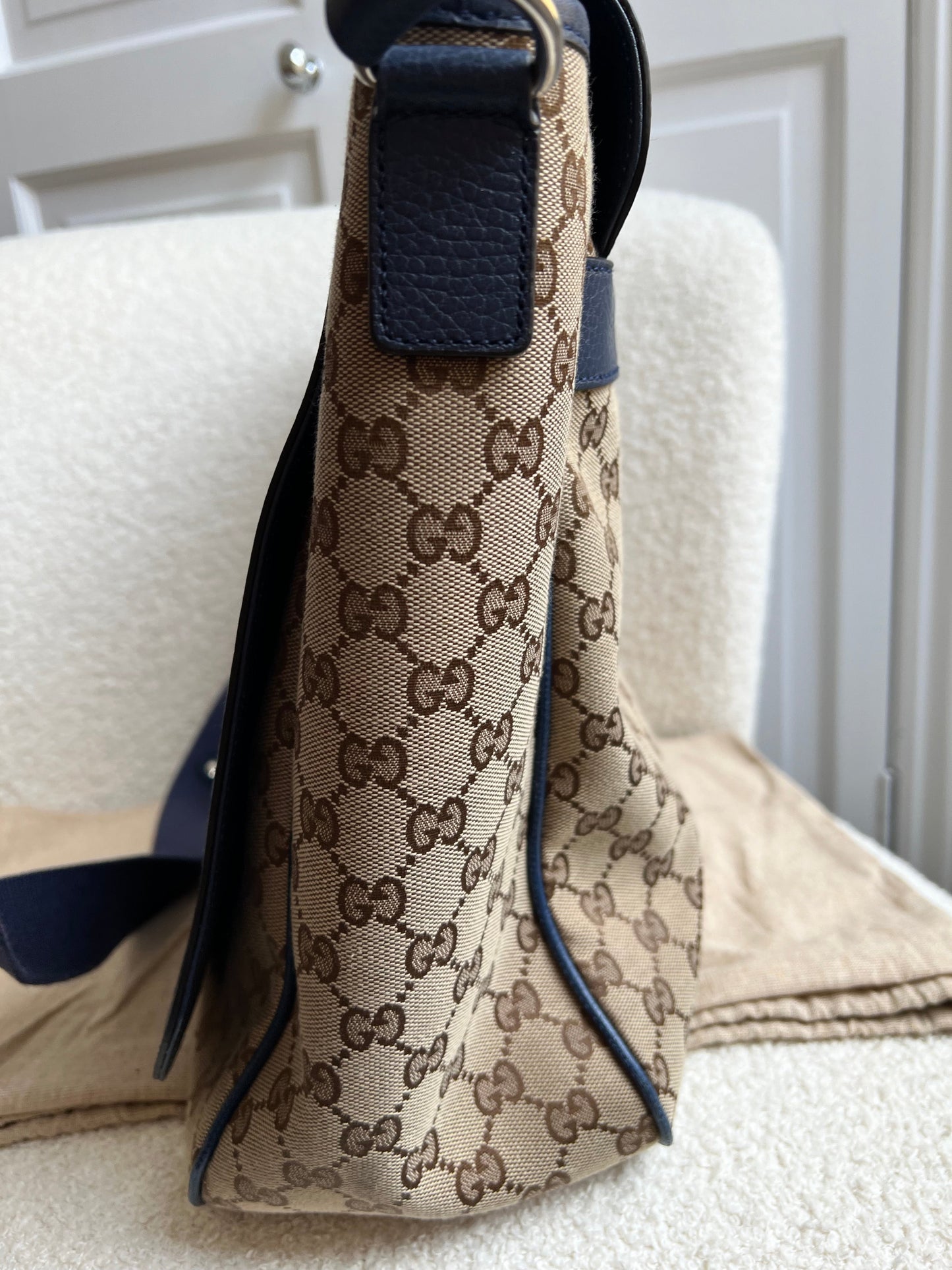 Gucci GG Canvas Baby Changing Bag