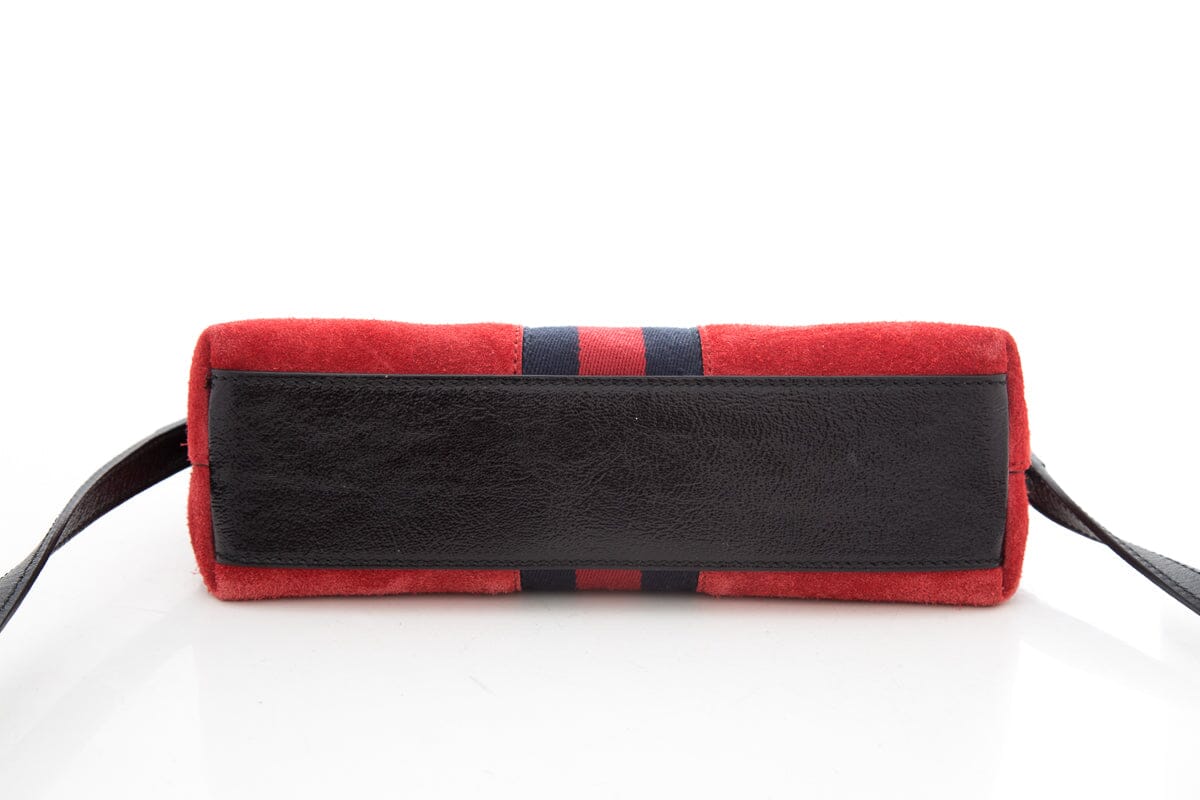 Gucci Red Ophidia Shoulder Bag