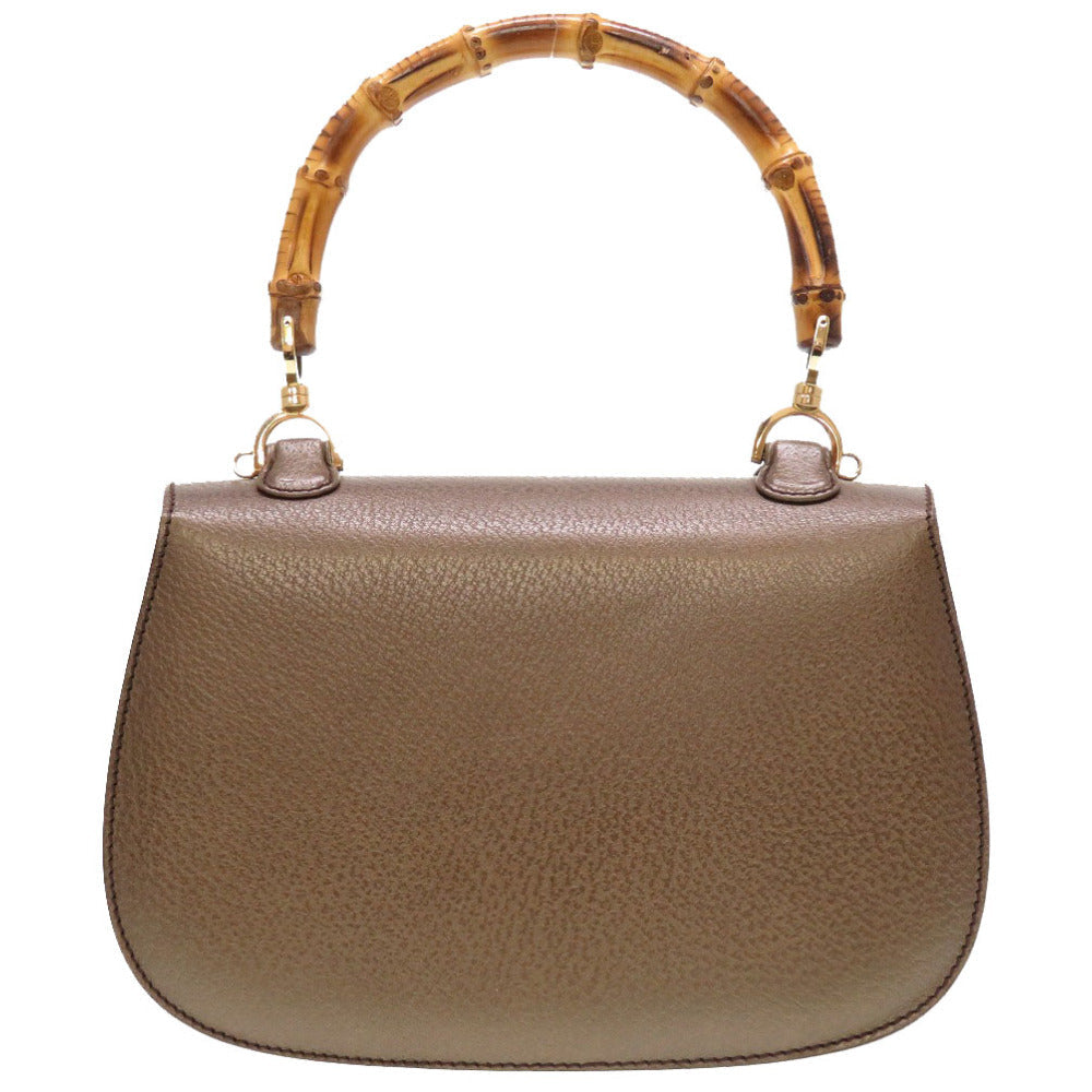 GUCCI Handbag 000 926 Bamboo bronze 2WAY