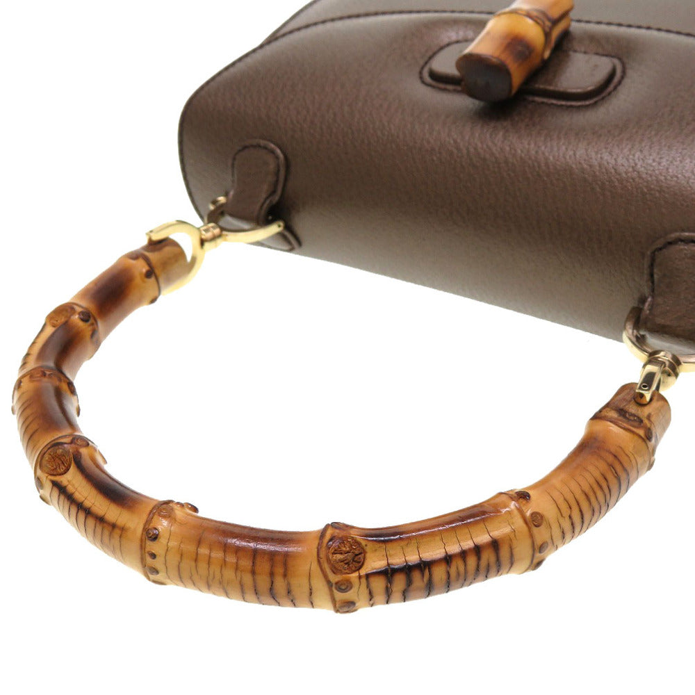 GUCCI Handbag 000 926 Bamboo bronze 2WAY