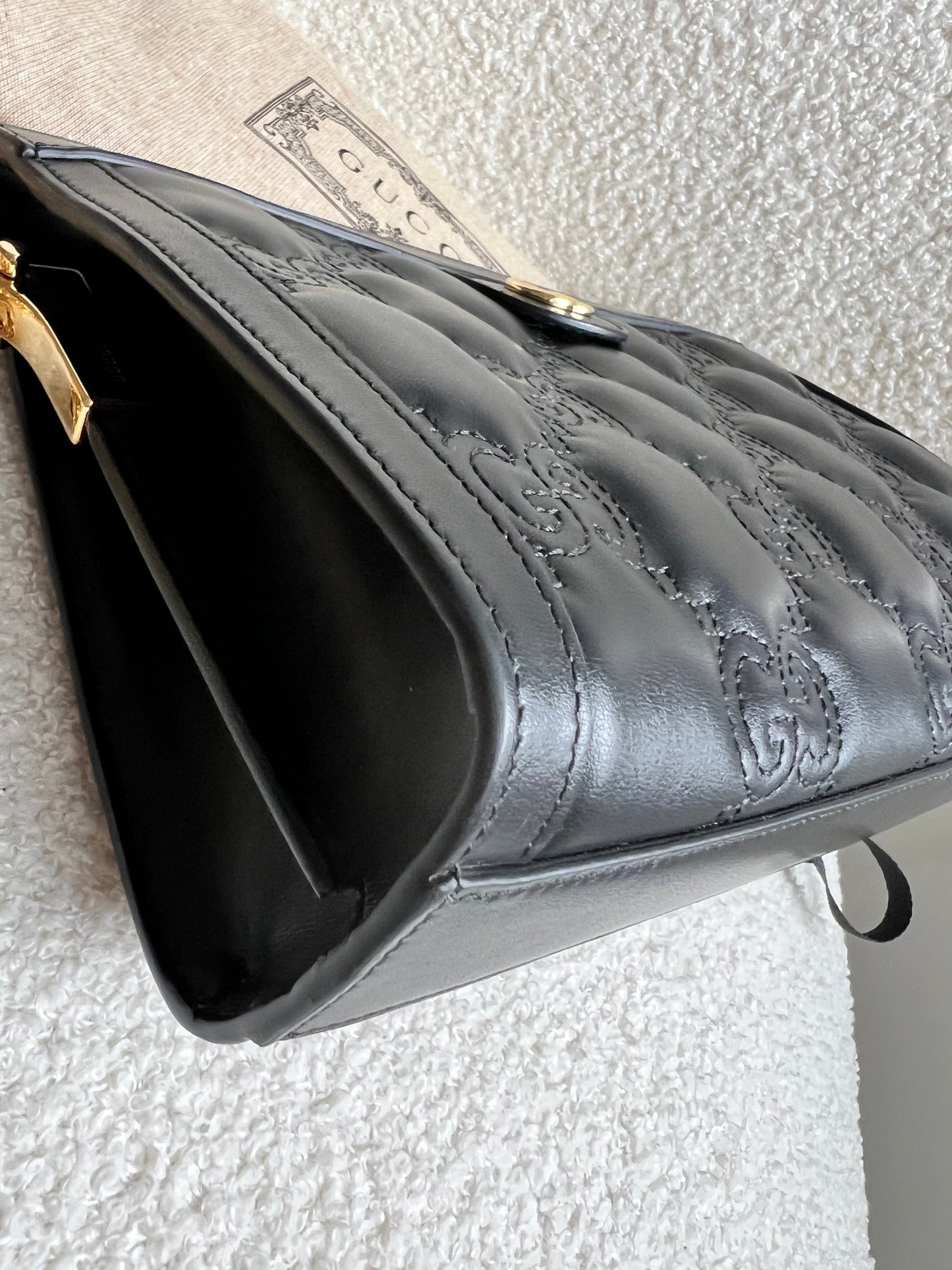 Gucci GG Matelasse Black Shoulder Bag (RRP £2230)