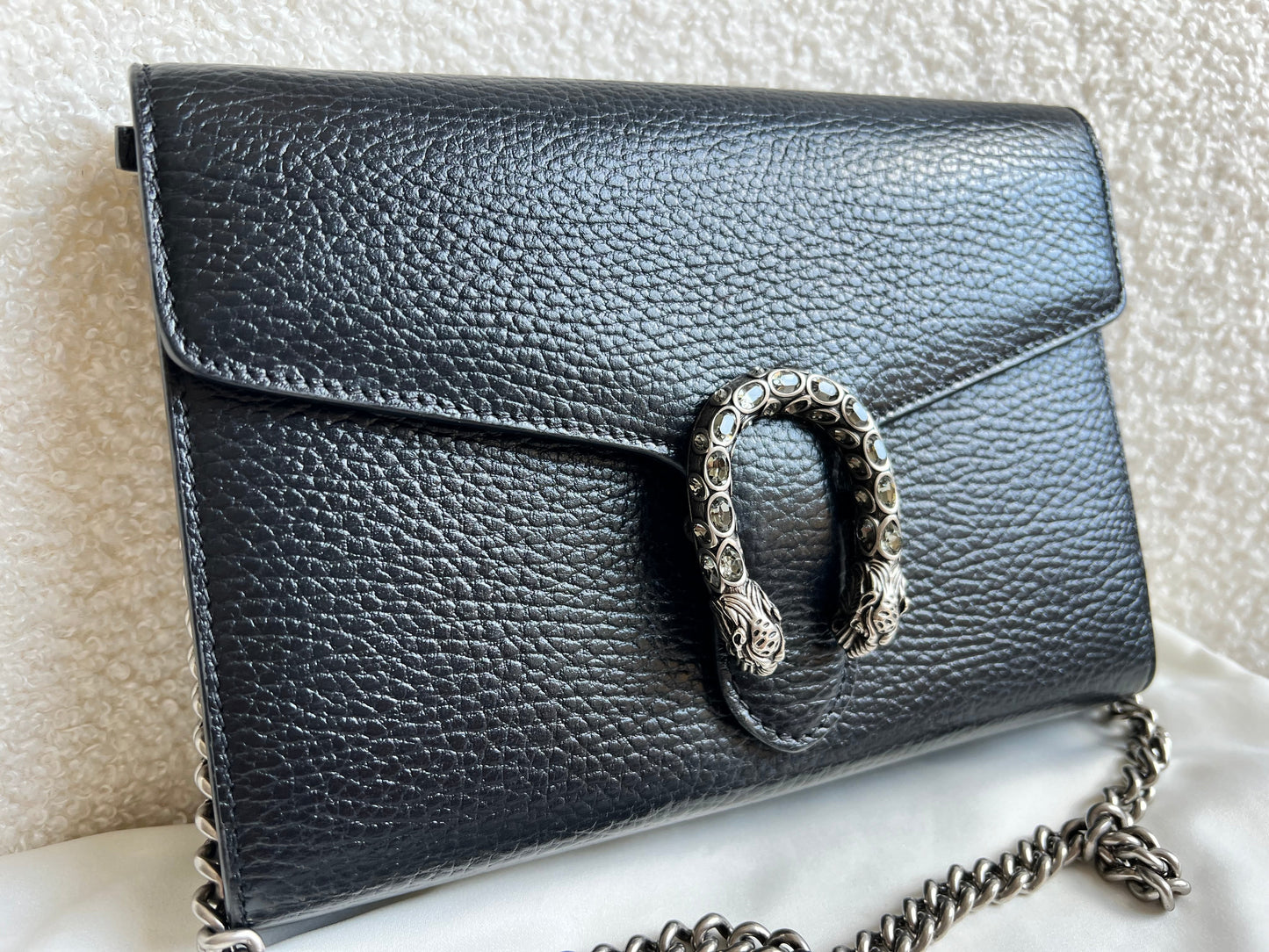 Gucci Dionysus Black Mini Chain Bag (RRP £1340)