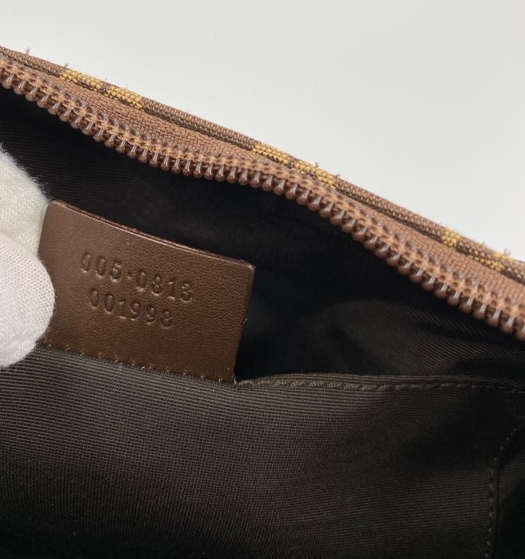 Gucci monogram shoulder bag