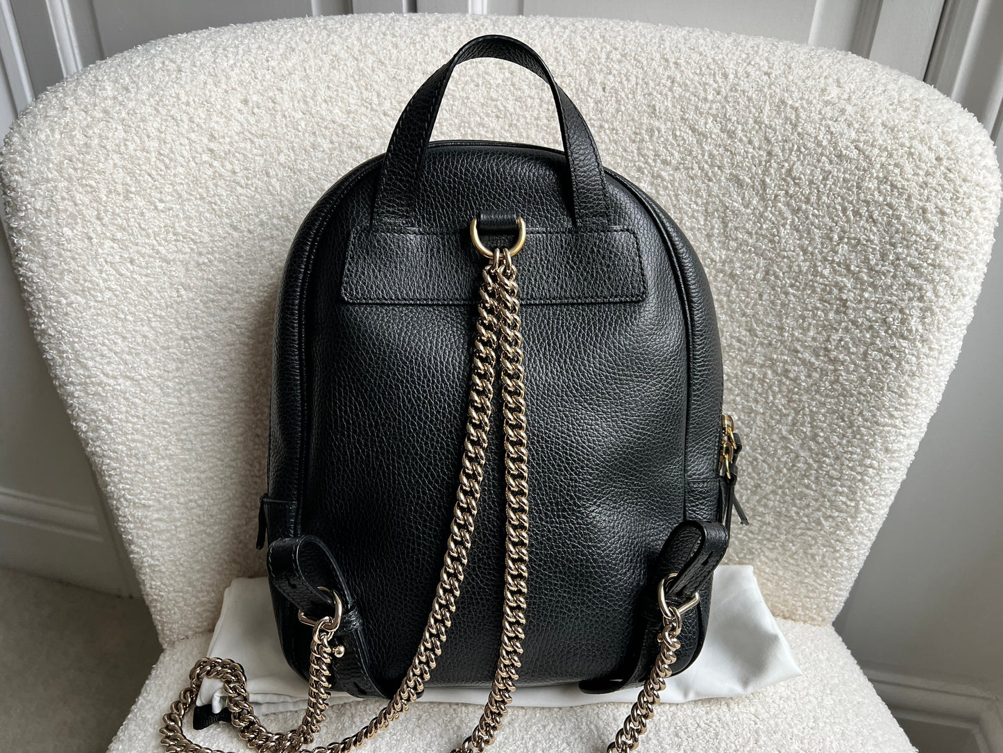 Gucci GG Black Soho Backpack