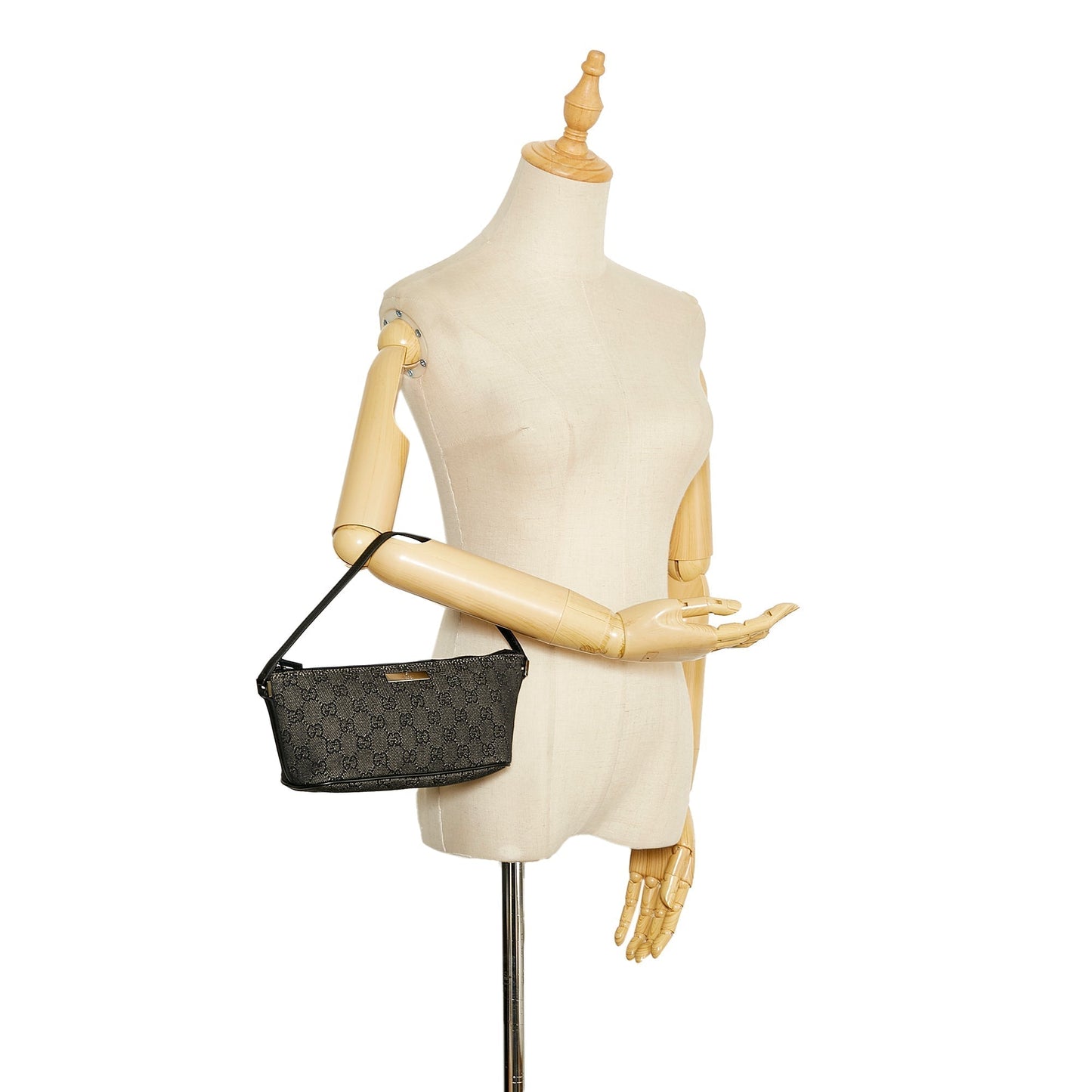 Gucci GG Canvas Boat Baguette