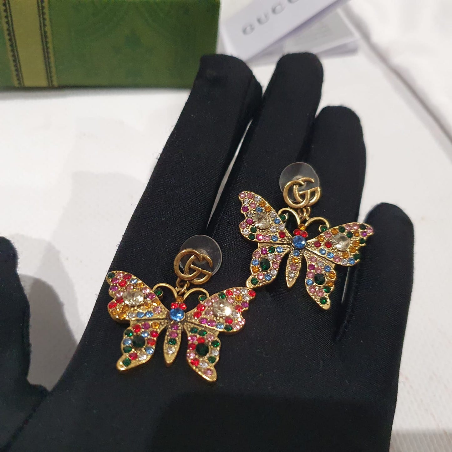 Gucci Necklace and Earrings