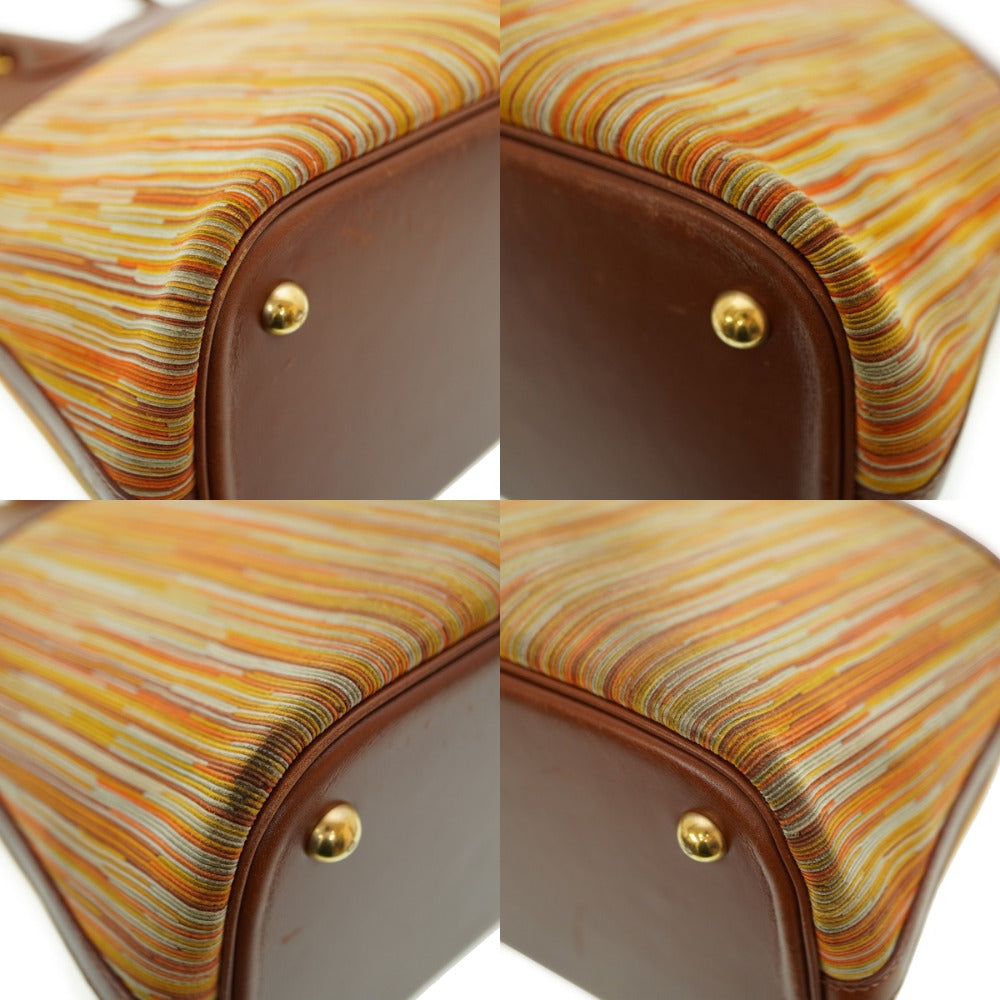 HERMES Handbag Boxcalf, Vibrato Noazette Bored 35
