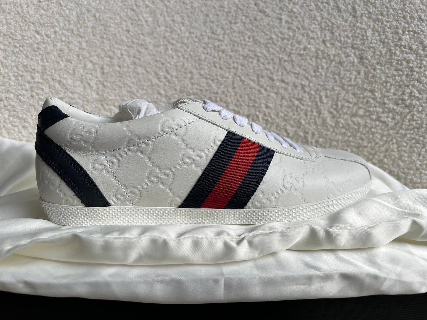 Gucci Ace Leather Sneakers size 4 36.5 (RRP £570)