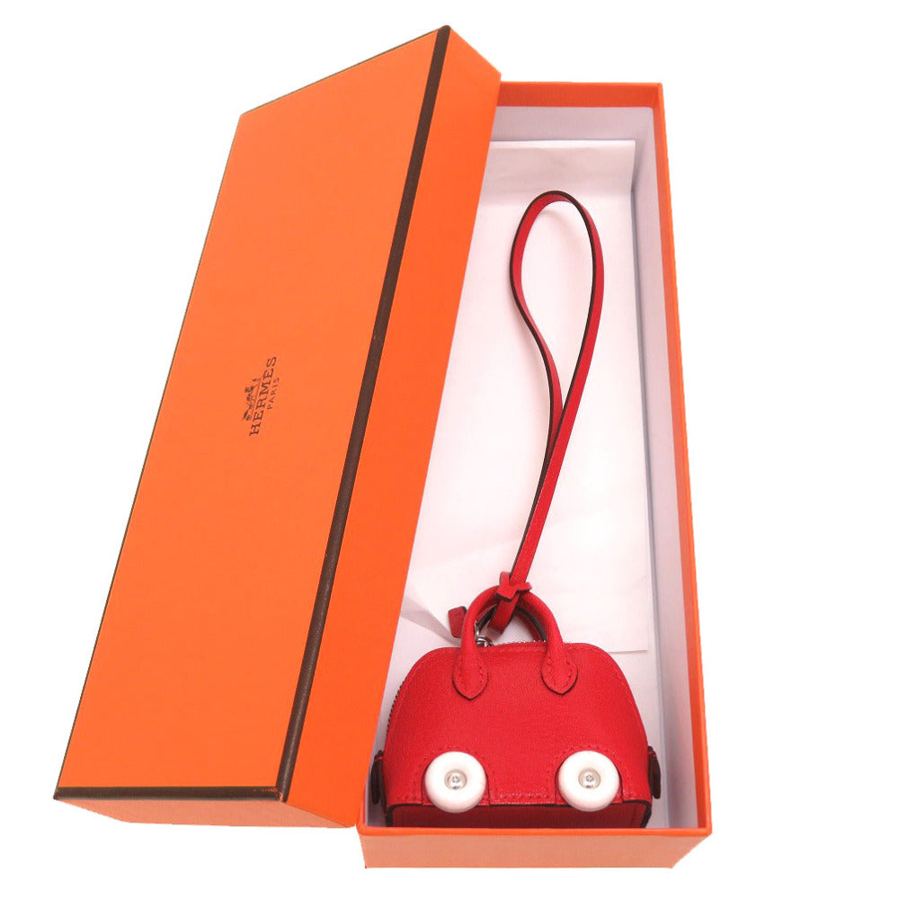 HERMES key ring Shave Rouge coo Bolide on Wheels