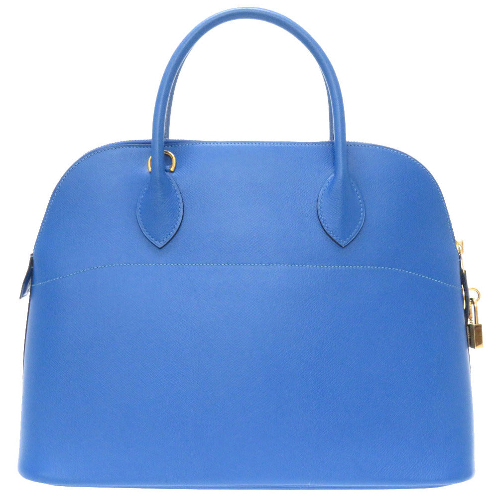 HERMES Handbag Courchevel Blue france Bored 35