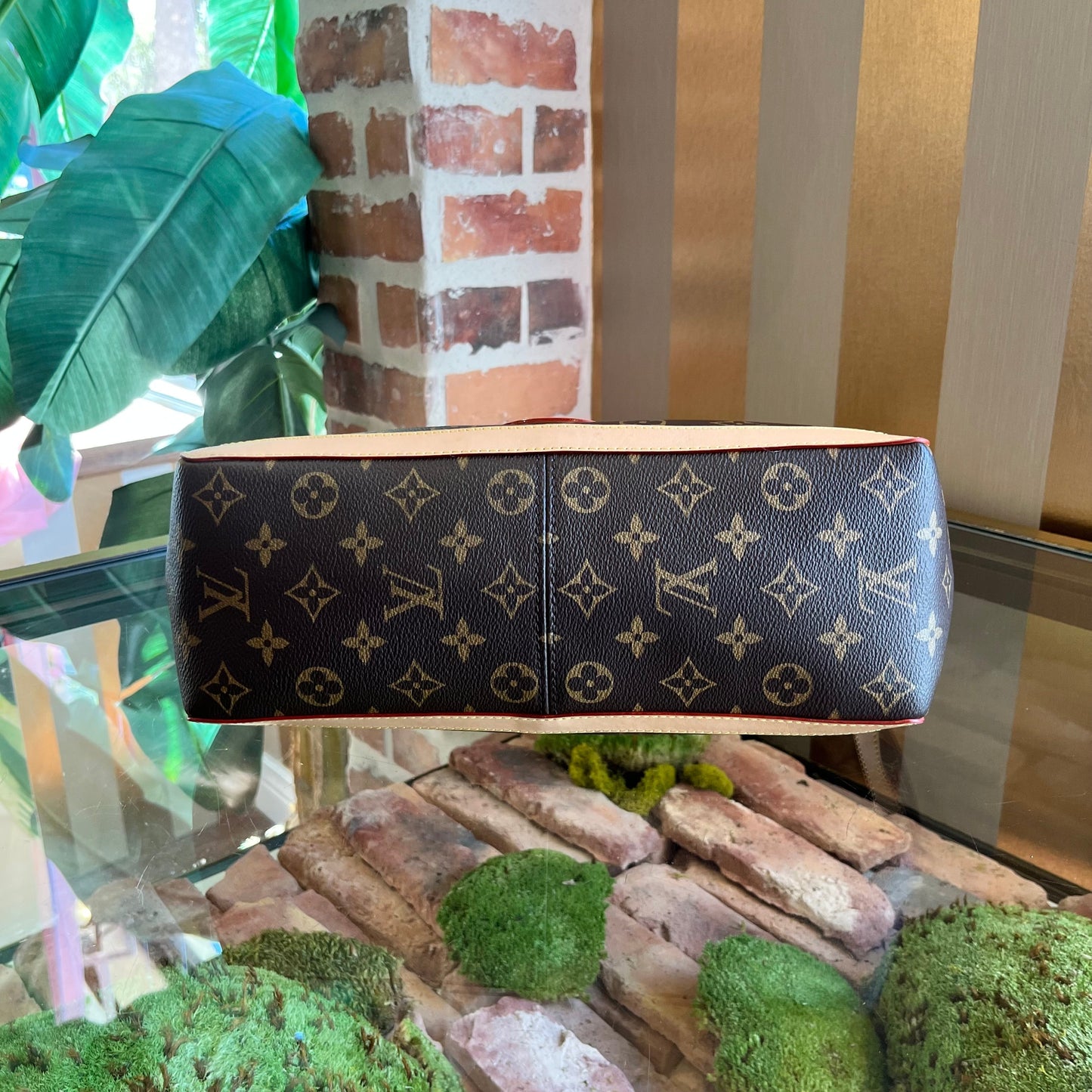 LOUIS VUITTON Dauphine GM Brown Monogram Canvas Shoulder Bag