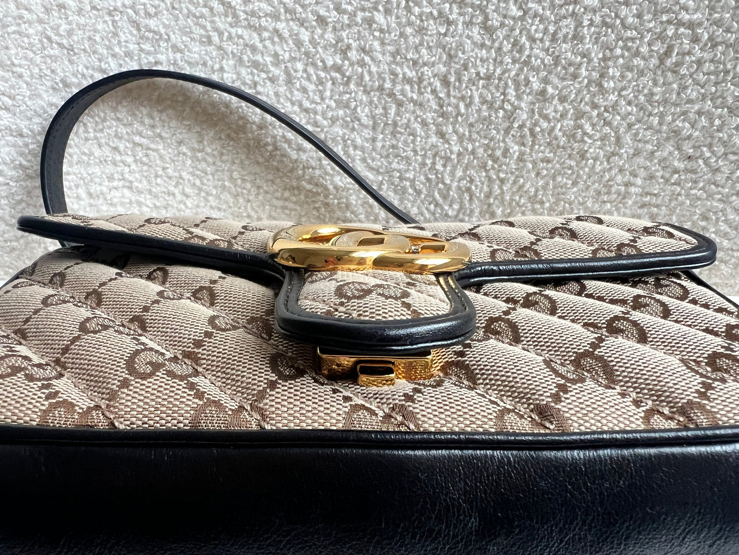 Gucci GG Beige Marmont Mini Shoulder Bag (RRP £1,470)