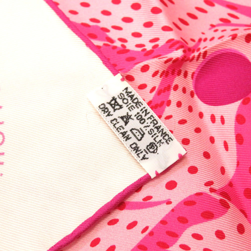 HERMES scarf silk pink Carre40 Ora Flamenca i HOLA FLAMENCA!
