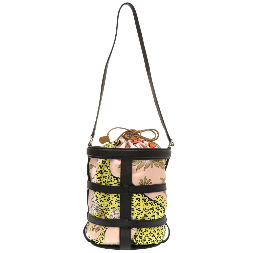 HERMES Shoulder Bag Epsom black Muzaldine Women Used