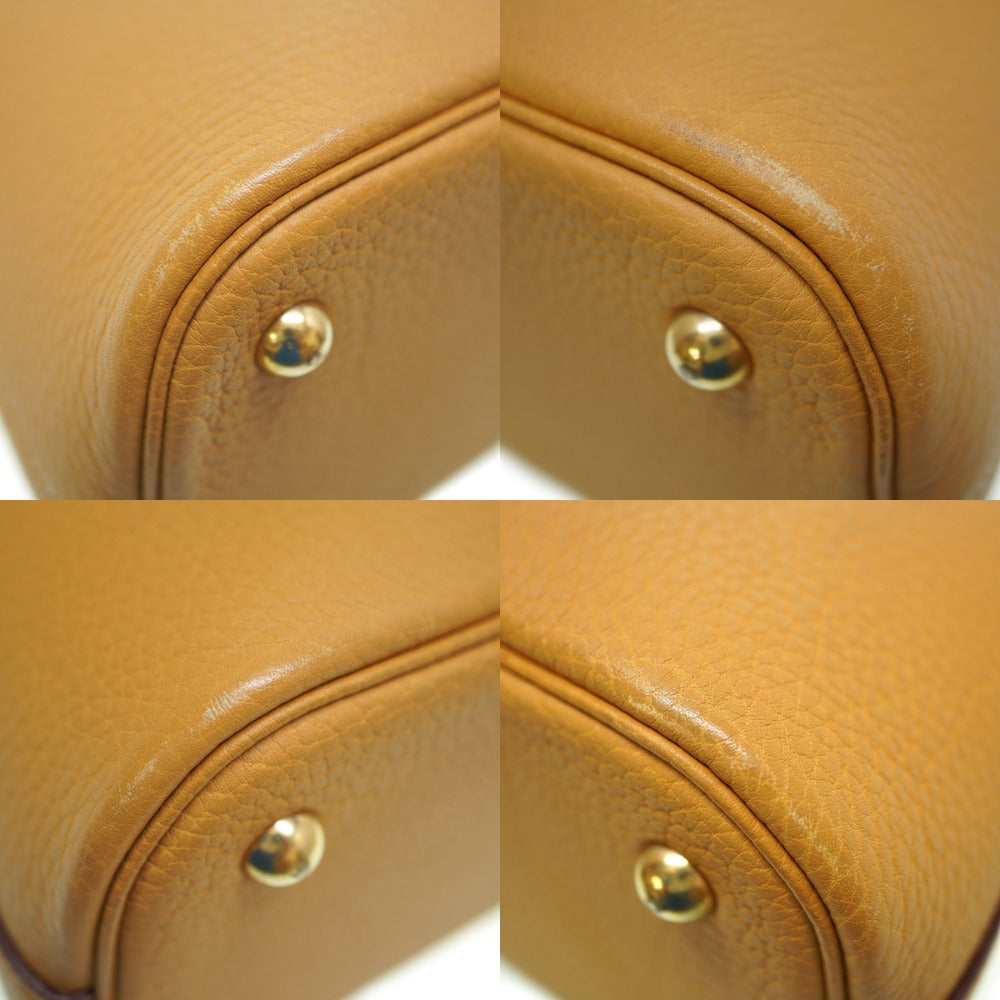 HERMES Handbag Fjord Natural Sable Bored 31